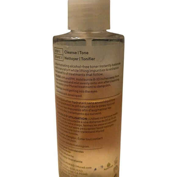 Murad Hydration Hydrating Toner Used 75% Full - Picture 2 of 3